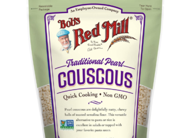 4-Pack Bob’s Red Mill Traditional Pearl Couscous as low as $15.80 After Coupon (Reg. $22.95) + Free Shipping – $3.95/16oz bag!