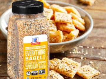 McCormick Everything Bagel All Purpose Seasoning as low as $12.81 After Coupon (Reg. $19.70) + Free Shipping!
