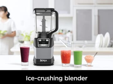Today Only! Ninja Compact Kitchen System, 1200W $109.99 Shipped Free (Reg. $160) – 3K+ FAB Ratings! Blender, Processor, and Ice Crusher in One!