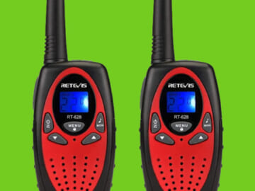 Today Only! Set of 2 Walkie Talkies for Kids $16.99 (Reg. $25+) – 19K+ FAB Ratings! + MORE Portable Two-Way Radios