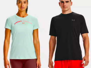 HOT Deals on Under Armour Clothing = $7.97 tees & shorts, plus more!
