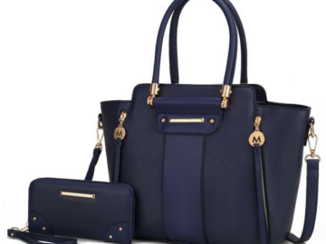 Eliana 2 PCS Vegan Leather Women’s Tote Bag