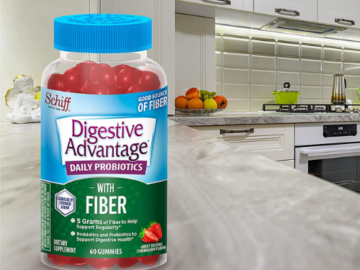 60-Count Digestive Advantage Prebiotic Fiber Gummies + Probiotics for Gut Health as low as $9.11 After Coupon (Reg. $15.19) + Free Shipping – 15¢/gummy!