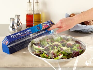 FOUR 225 Sq Ft Rolls Reynolds Kitchens Quick Cut Plastic Wrap as low as $2.07/ Roll After Coupon (Reg. $4) + Free Shipping – $0.01/ Sq Ft + Buy 4, save 5%