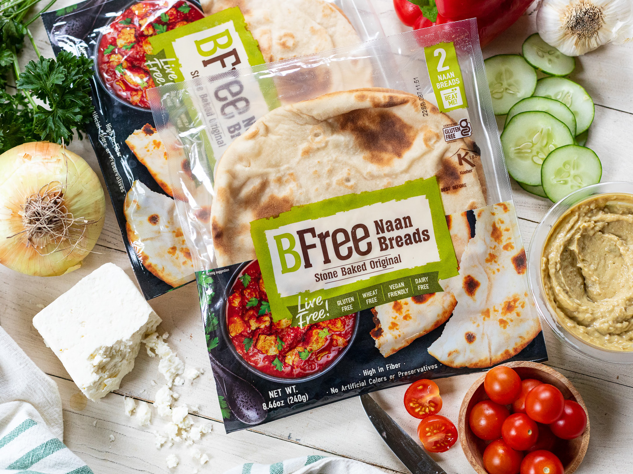 Let’s Celebrate The Launch Of BFree Naan Breads With A Giveaway – Win A $100 Publix Gift Card!