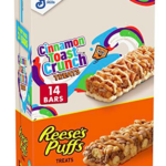 Reese’s Puffs and Cinnamon Toast Crunch Breakfast Bar Variety Pack, 28 Bars only $5.59 shipped!