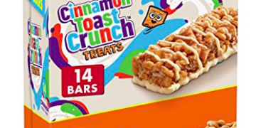 Reese’s Puffs and Cinnamon Toast Crunch Breakfast Bar Variety Pack, 28 Bars only $5.59 shipped!