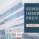 Sunday Coupon Insert Preview 08/14