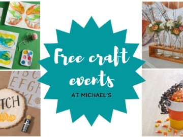 Free Weekly Craft Events At Michael’s