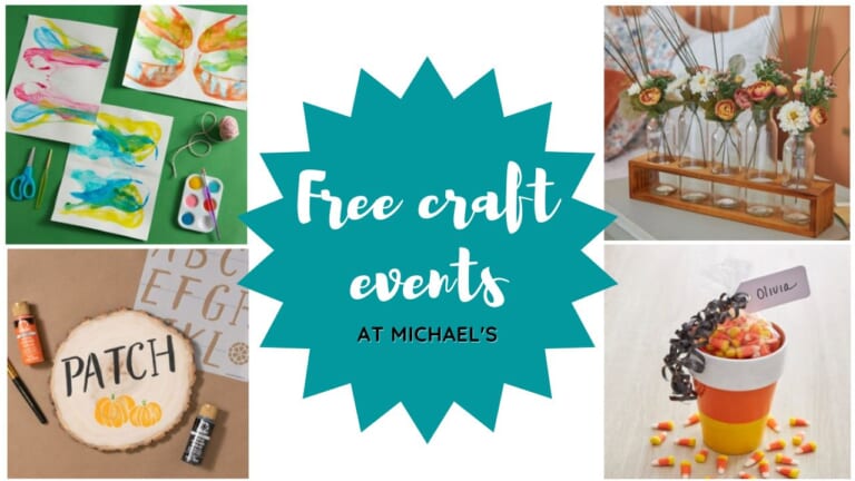 Free Weekly Craft Events At Michael’s
