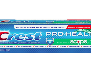 Free Crest Toothpaste or Oral-B Toothbrushes at Walgreens!