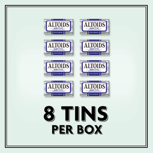 FOUR 8-Pack ALTOIDS Arctic Peppermint Flavored Mints as low as $8.78 EACH Box (Reg. $13.34) + Free Shipping – 25K+ FAB Ratings! $1.10 per 1.2 Oz Tin! + Buy 4, Save 5%