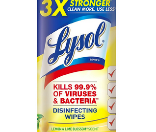 Lysol Disinfecting Wipes only $1.75 at Walgreens!