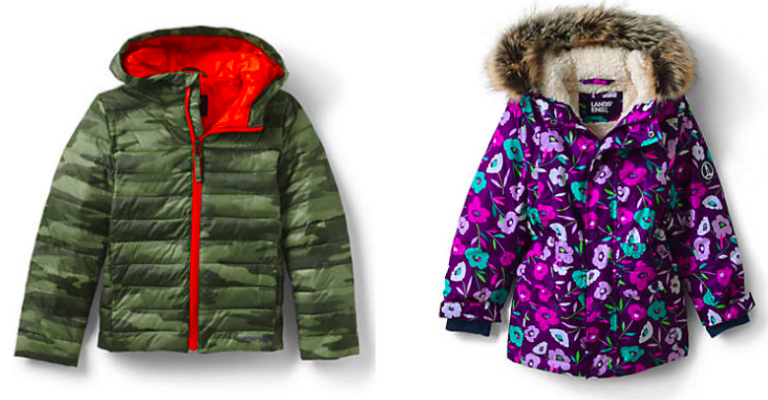 Lands’ End: HOT Deals on Kid’s Jackets = Waterproof Parkas only $33.98, Windbreakers only $13.98, plus more!