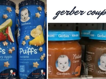 New Gerber Coupons | Save on Baby Food & Puffs at Publix and Kroger