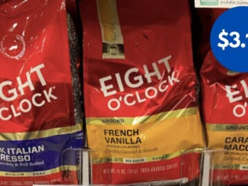Eight O’Clock Bagged Coffee & K-Cups as Low as $3.12