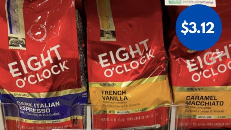 Eight O’Clock Bagged Coffee & K-Cups as Low as $3.12