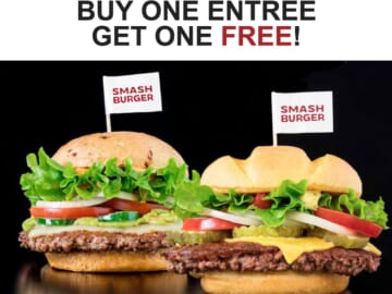 SmashBurger BOGO Burgers This Weekend!