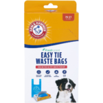 75-Count Arm & Hammer Easy Tie Waste Bags as low as $1.79 Shipped Free (Reg. $4) – $0.02 per Bag!