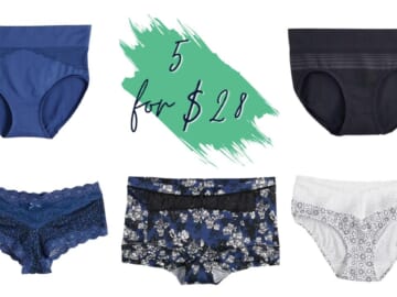 Kohl’s | Women’s Panties 5 For $28