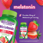 100 Count Vitafusion Max Strength Melatonin Gummy Sleep Supplements, Strawberry as low as $7.34 After Coupon (Reg. $12.49) + Free Shipping – FAB Ratings! – $0.07/Gummy!