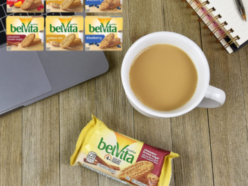 30 Variety Pack BelVita Breakfast Biscuits as low as $16.38 After Coupon (Reg. $55) + Free Shipping! $2.73/Box or 55¢/Pack! Blueberry, Golden Oat, Cranberry Orange & Cinnamon Brown Sugar Flavors!