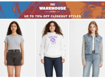 Levi’s Warehouse Sale | Up To 75% Off Sale