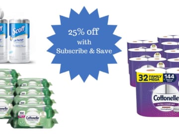 32-Pack Cottonelle Toilet Paper As Low As $20.87