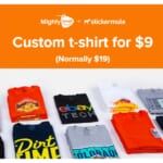Custom T-Shirt For $9 (reg. $19)