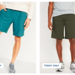 Old Navy: Men’s and Boy’s Activewear Bottoms only $10 today!