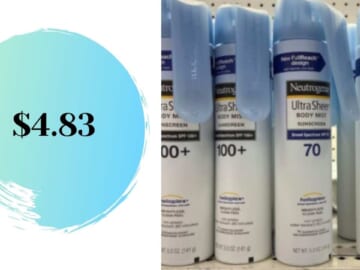 Printable Coupon | Get Neutrogena Sunscreen for $4.83