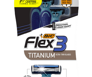 Bic Flex3 Titanium Razors only $0.74 at Walgreens!