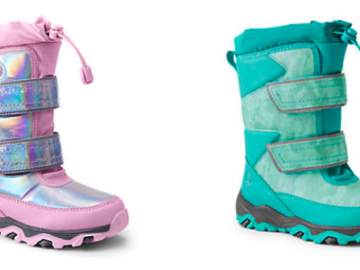 Lands’ End Kids Snow Flurry Insulated Winter Boots only $17.13 shipped (Reg. $70!)