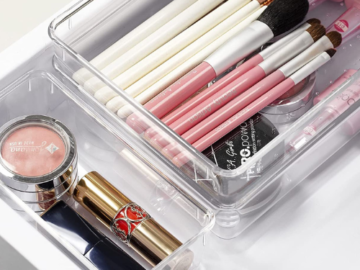 25-Piece Clear Plastic Drawer Organizers Set $25.99 (Reg. $32.47) + Free Shipping – FAB Ratings! – $1.04 each! Different Sizes