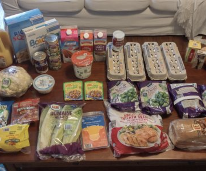 Brigette’s $105 Grocery Shopping Trip and Weekly Menu Plan for 6