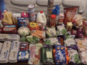 Brigette’s $115 Grocery Shopping Trip and Weekly Menu Plan for 6