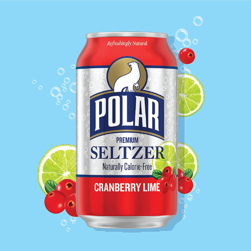 24-Pack Polar Seltzer Water, Cranberry Lime as low as $7.52 Shipped Free (Reg. $27) – 31¢/12oz can!
