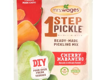Save 20% on Mrs. Wages Spices, Instant Mixes, and More as low as $2.34 PER PACKET After Coupon + Free Shipping + Buy 4, save 5%