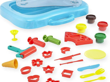 25-Piece Imaginarium Dough 2-in-1 Activity Table Set $5.99 (Reg. $19.99) – Comes with plenty of tools to roll!