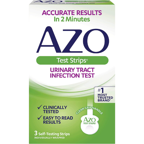 FOUR 3-Count AZO Urinary Tract Infection (UTI) Test Strips as low as $6.82 EACH Box After Coupon (Reg. $11.49) + Free Shipping – 10K+ FAB Ratings! $2.27/Strip! + Buy 4, Save 5%