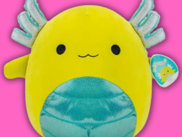 Squishmallows 14″ Official Kellytoy Plush (Althea The Axolotl) $12.94 (Reg. $21) – Ultrasoft Stuffed Animal Plush Toy!