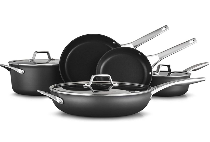 Calphalon 8-Piece Pots and Pans Set only $142.54 shipped (Reg. $300!)