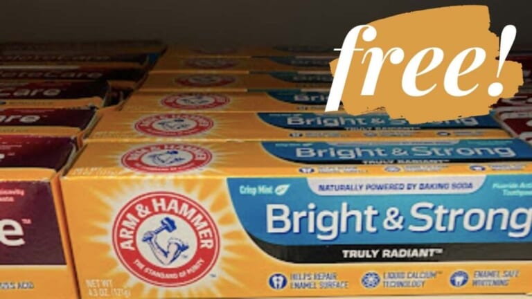 Money Maker Arm & Hammer Toothpaste at Harris Teeter! (Ends Today)