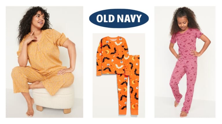 Old Navy | 60% Off Pajamas for the Family