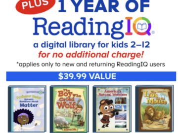 FREE ReadingIQ Subscription with the purchase of ABCmouse!