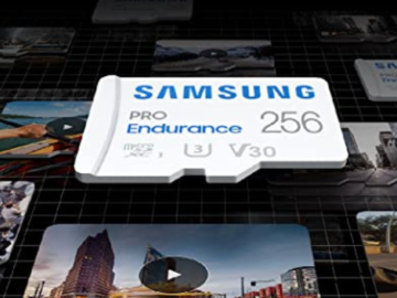 SAMSUNG PRO Endurance 128GB MicroSDXC Memory Card $15.99 (Reg. $27.99) – with Adapter for Dash Cam, Body Cam, and security camera