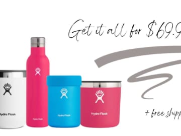 BOGO Hydro Flask Tumblers & Wine Bottle