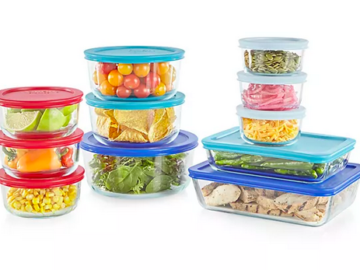 Pyrex 22-Piece Glass Food Storage Set only $25.49 (Reg. $60!)
