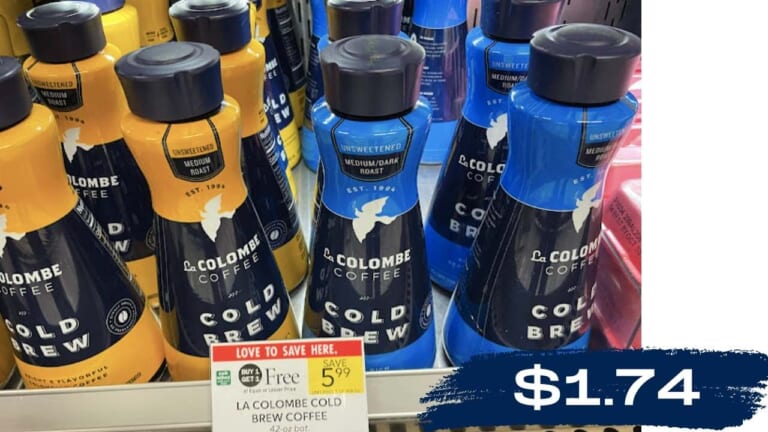 La Colombe Cold Brew for $1.74