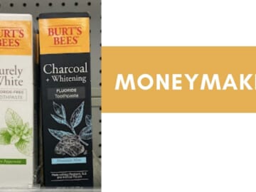 Money Maker Burt’s Bees Toothpaste | Target Deal Ends Tomorrow